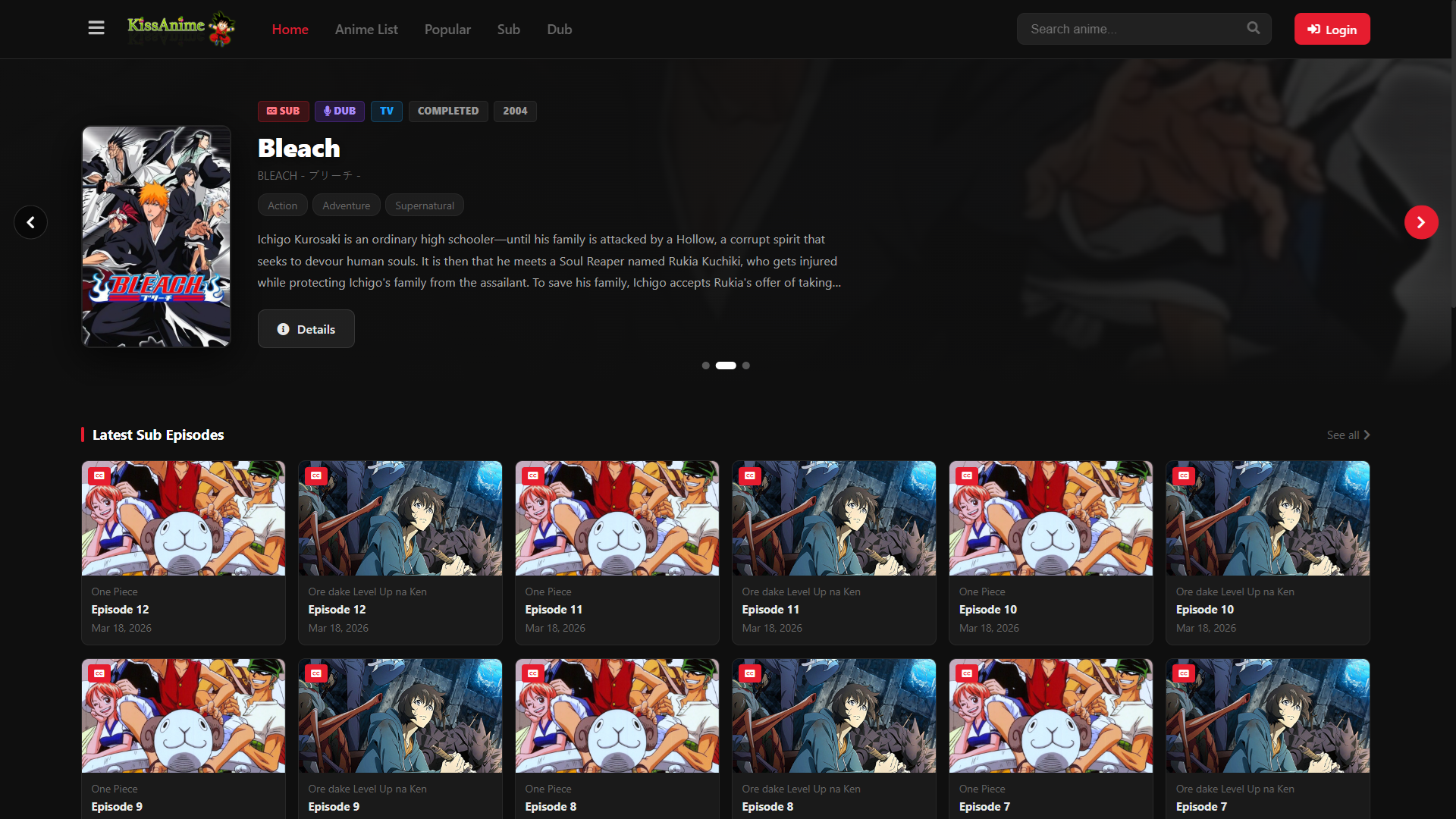 AnimeCMS – PHP/MySQL Anime Streaming CMS