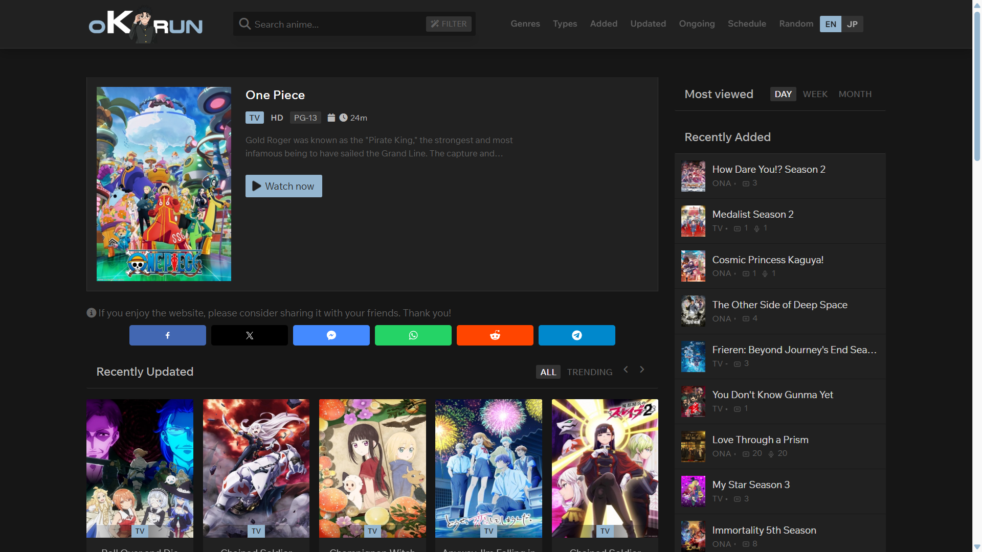 Okarun - Anime Streaming